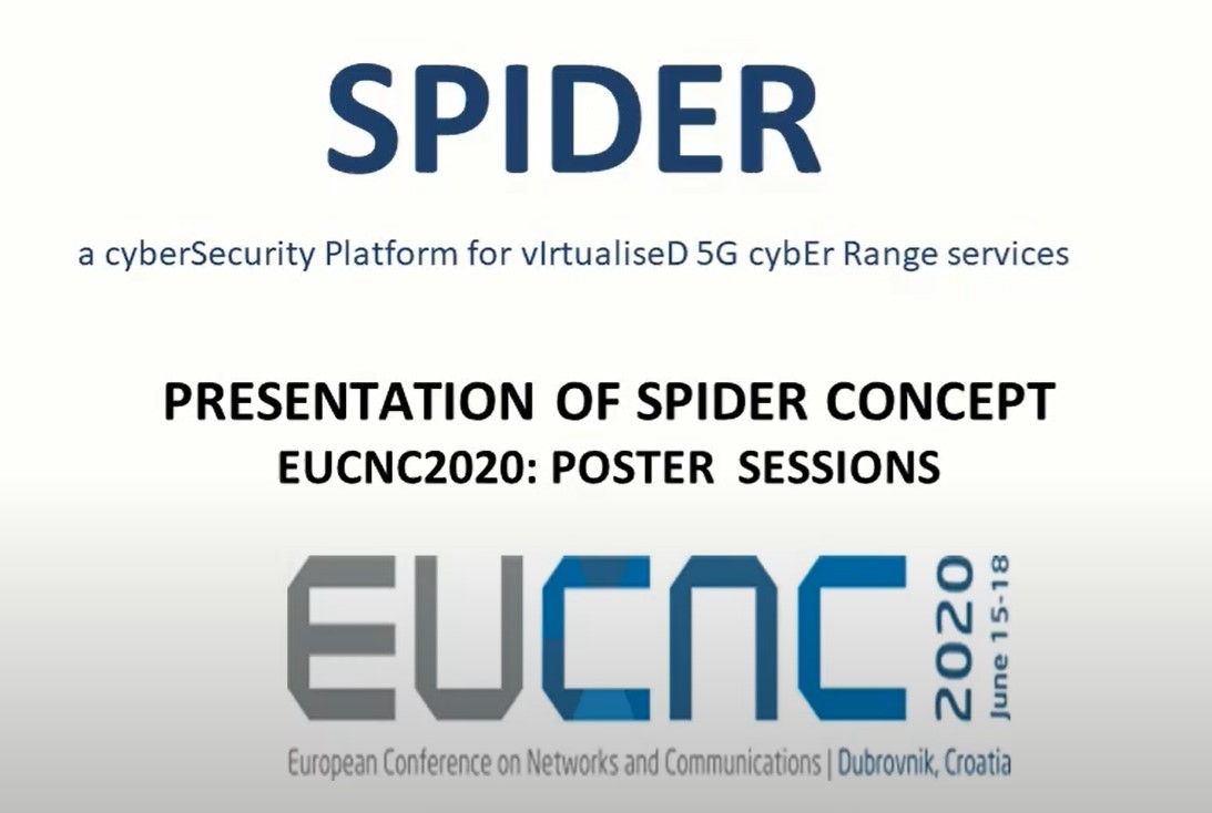 SPIDER Project presentation at EUCNC2020 conference