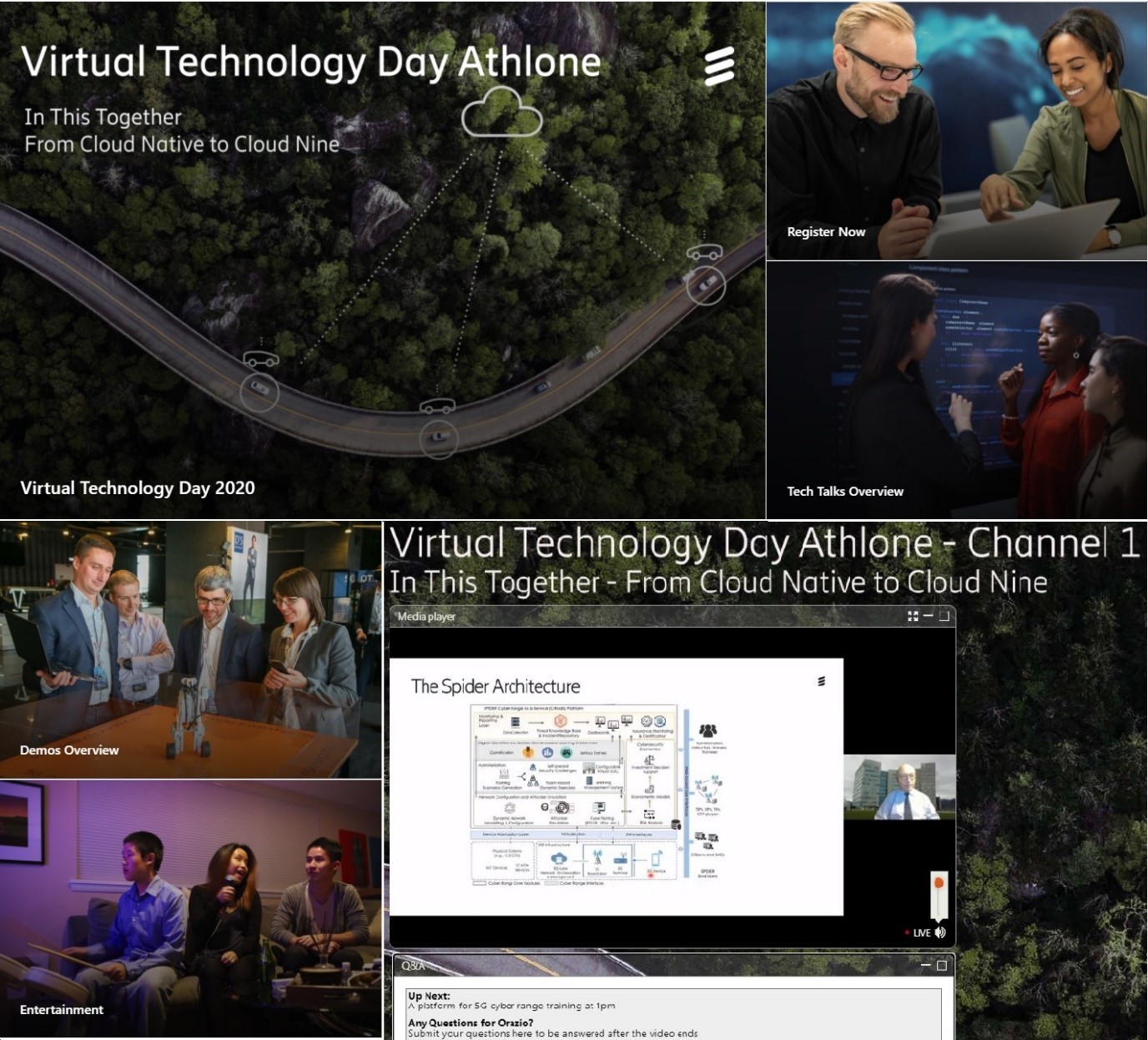 Read more about the article SPIDER at Ericsson Virtual Technology Day Athlone 2020
