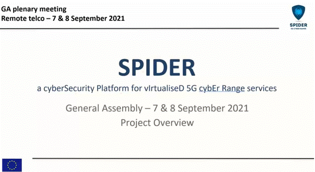 You are currently viewing SPIDER plenary meeting – 7-8 September ’21