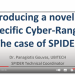 SPIDER presented in “Training the European workforce of tomorrow: cyber ranges in practice” webinar